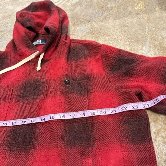 Polo Ralph Lauren Country Plaid Brushed-Back Fleece Hoodie size L in EUC - Picture 7 of 9